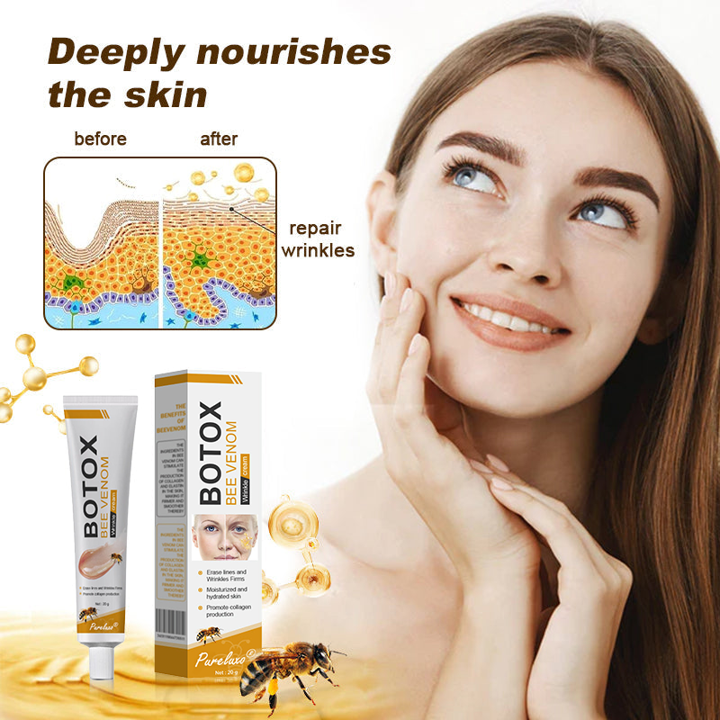 🧑‍⚕️Pureluxo® Botox Bee Venom Wrinkle Removal Cream- LAST DAY 90% OFF🧑‍⚕️