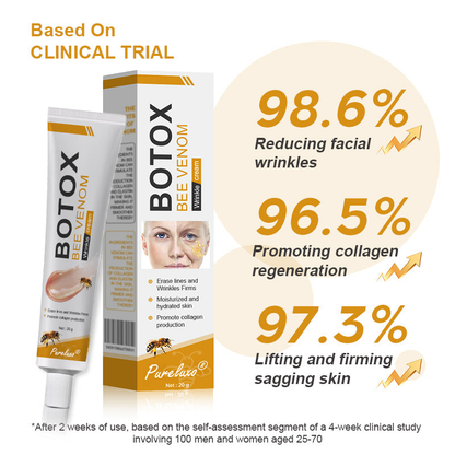 🧑‍⚕️Pureluxo® Botox Bee Venom Wrinkle Removal Cream- LAST DAY 90% OFF🧑‍⚕️