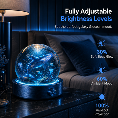 BVJ® Night Light Projector - Smart Holographic Star Projector